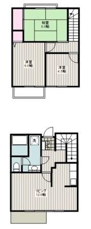 深川テラス第一の物件間取画像